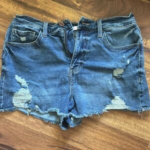 So high rise mom shorts